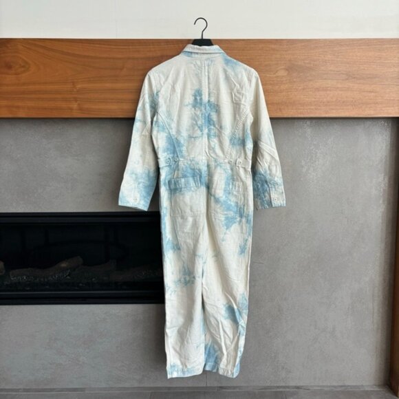 Madewell Tie Dye Front Zip Coverall Jumpsuit, Size M - Picture 11 of 15